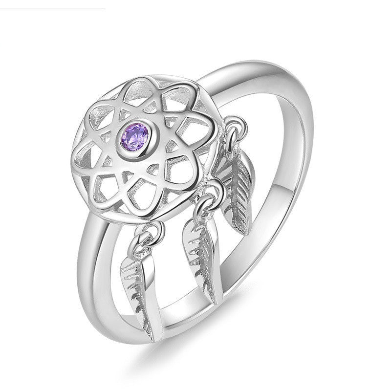 Ornament Fashion Simple Dream Catcher Ring