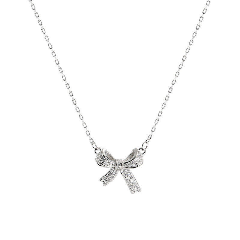 Women's Bow Necklace Graceful And Fashionable