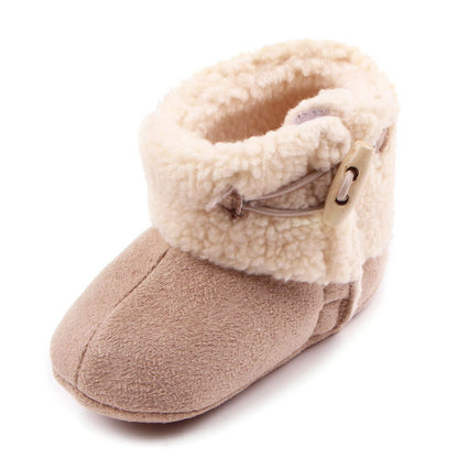 A Warm Winter Buckle Baby Toddler Shoes Trade Baby Shoes Wholesale Baby Toddler Shoes MR0652 Shoes