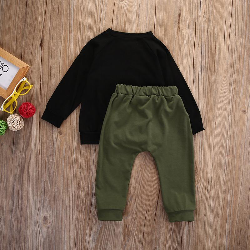 spring and summer new ins boys suit letters male baby in the children's suit Amazon explosion models