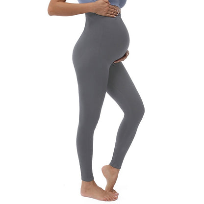 Tight Bottoming Yoga Clothes Belly Support High Elastic Hip Lifting Outer Wear Pregnant