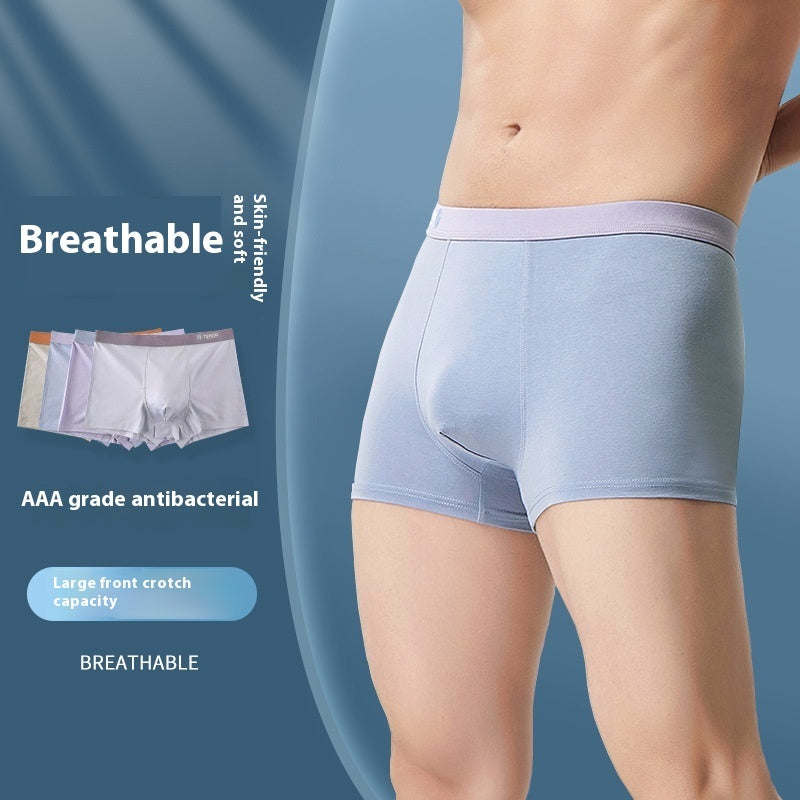 Men's Comfortable 3D Boxers Mid-waist Printing