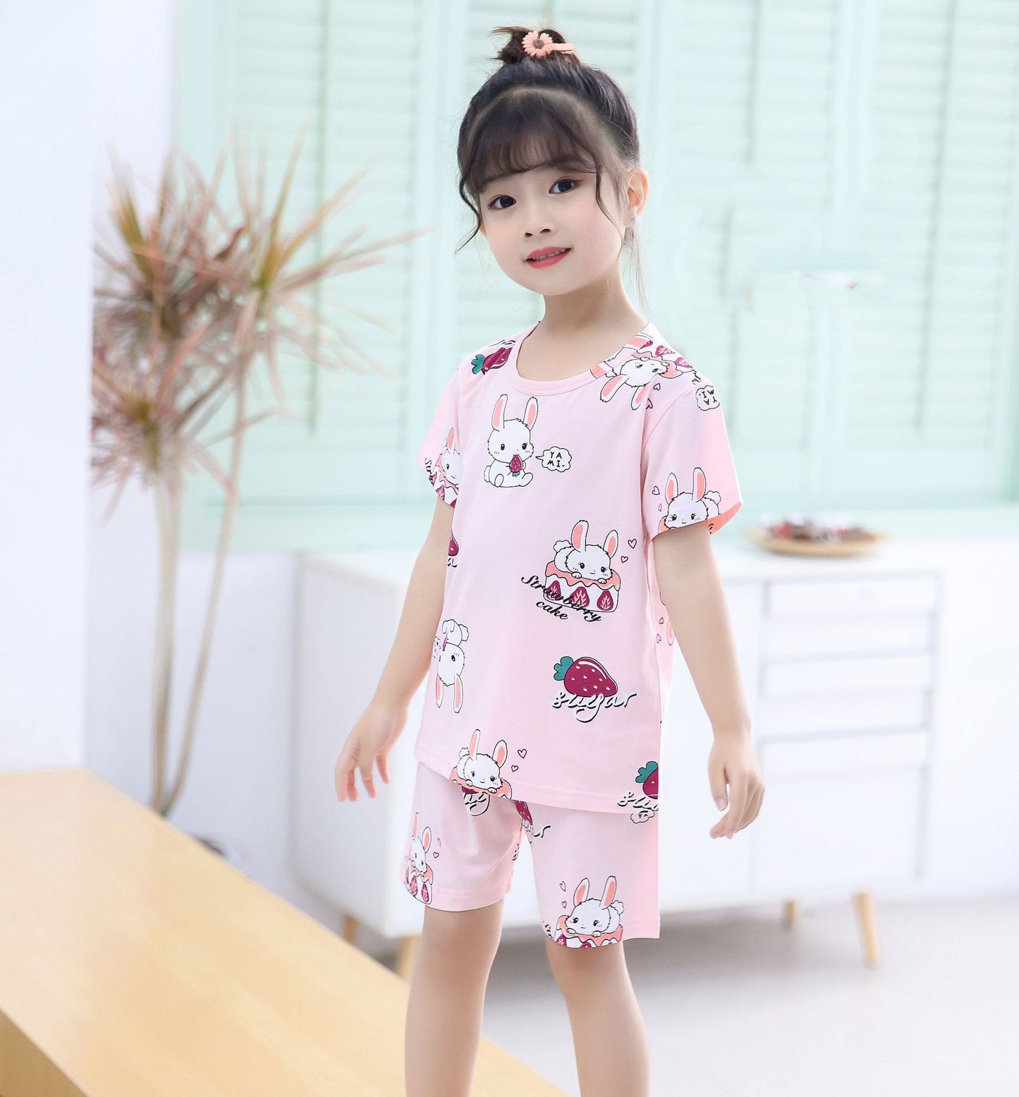 New Korean version of children's home wear and pajamas