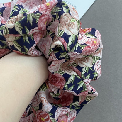 British Rose Floral Colored Cotton Headband