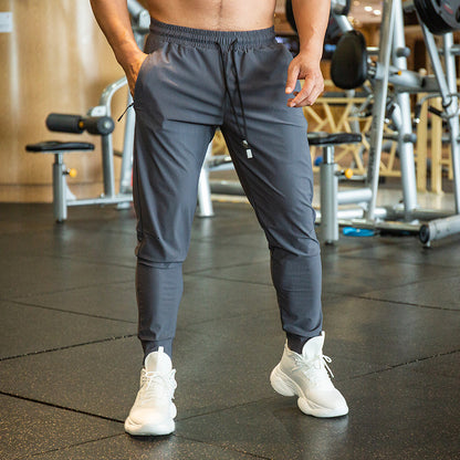 Sports Pants Men's Thin Fitness Leggings Running