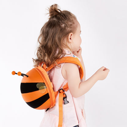 Supercute preschool children anti loss book bag small bee shoulder bag pack mini one generation