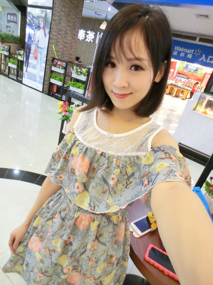 Korean version of women's summer beach dress