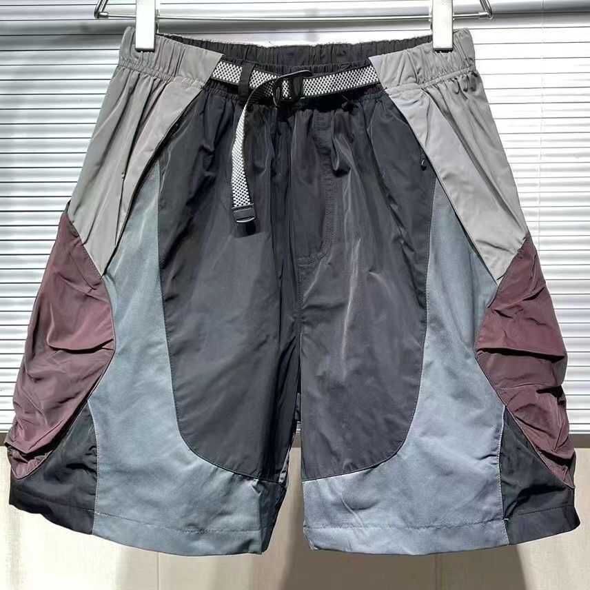 Men's Summer Functional Smooth Surface Quick-drying Workwear Shorts