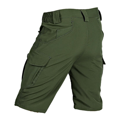 Men's Middle Pants Five-point Breathable Stretch Overalls IX9 Quick-drying Tactical Shorts