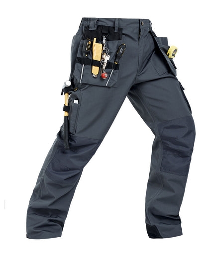 Workwear Autumn Trousers Multi Pocket Sturdy Machine Repair Pants Loose