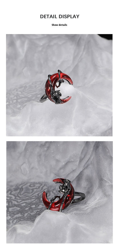 High-grade Simple Design Switchable Index Finger Ring