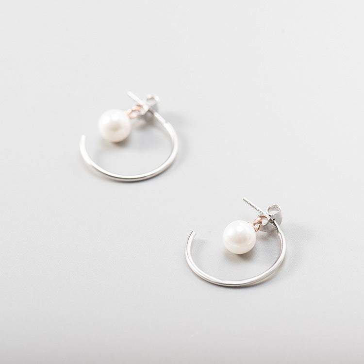 Hypoallergenic pearl earrings