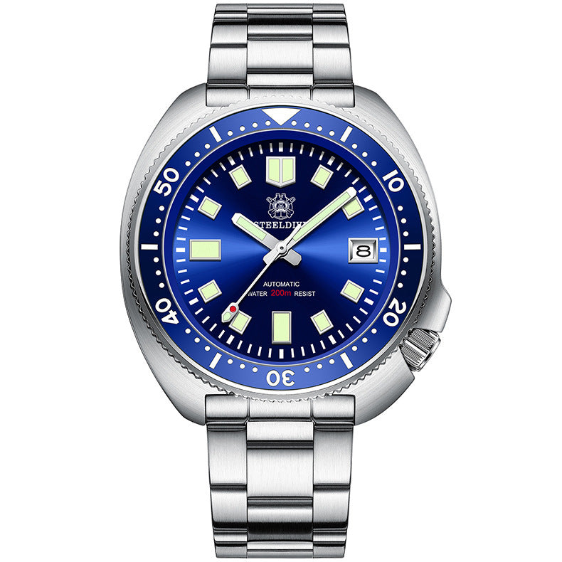 Steel Diving Watch Men's Mechanical Watch