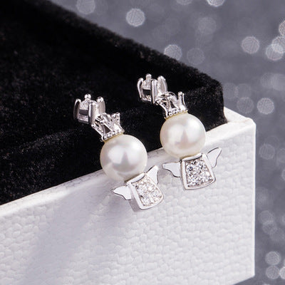 Little angel baby earrings