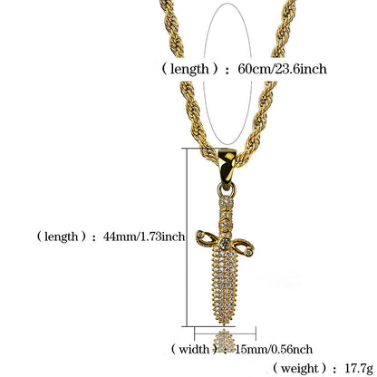 Male Hip Hop Necklace Pendant