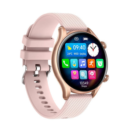 KT60 Smart Watch 139 HD Round Screen Bluetooth Calling Offline Payment Voice Assistant Waterproof Sports Bracelet