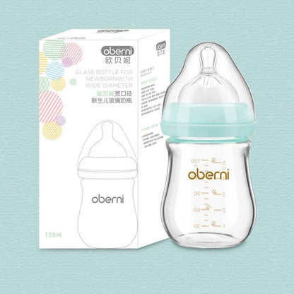 Newborn Wide-bore Glass Bottle 120/150ML