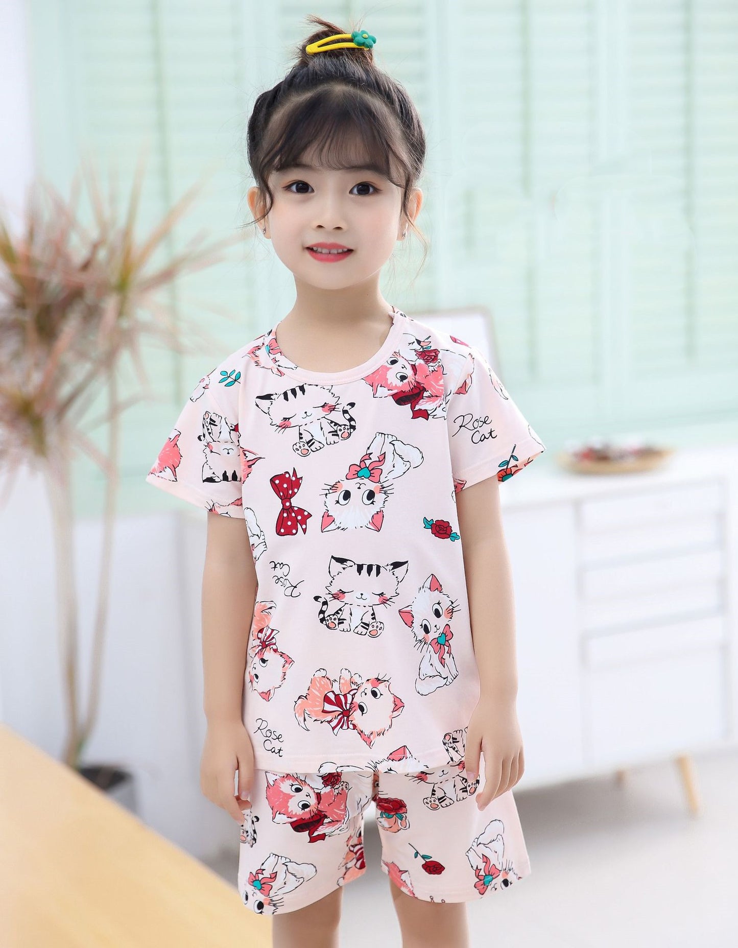 New Korean version of children's home wear and pajamas