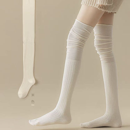 Bunching Knee Socks Winter Antislip