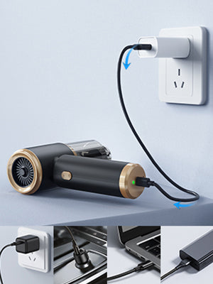 Wireless Car Vacuum Cleaner Handheld Vaccum Powerful Suction USB Rechargeable