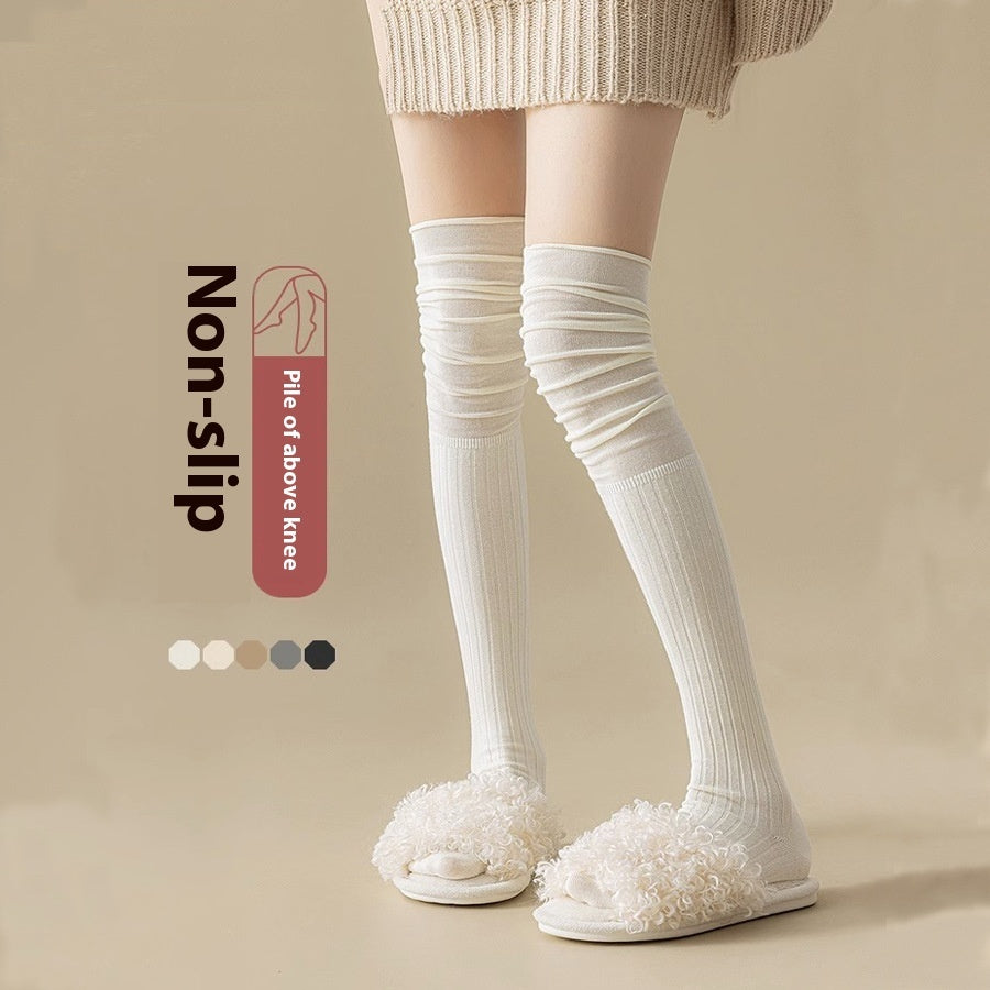 Bunching Knee Socks Winter Antislip