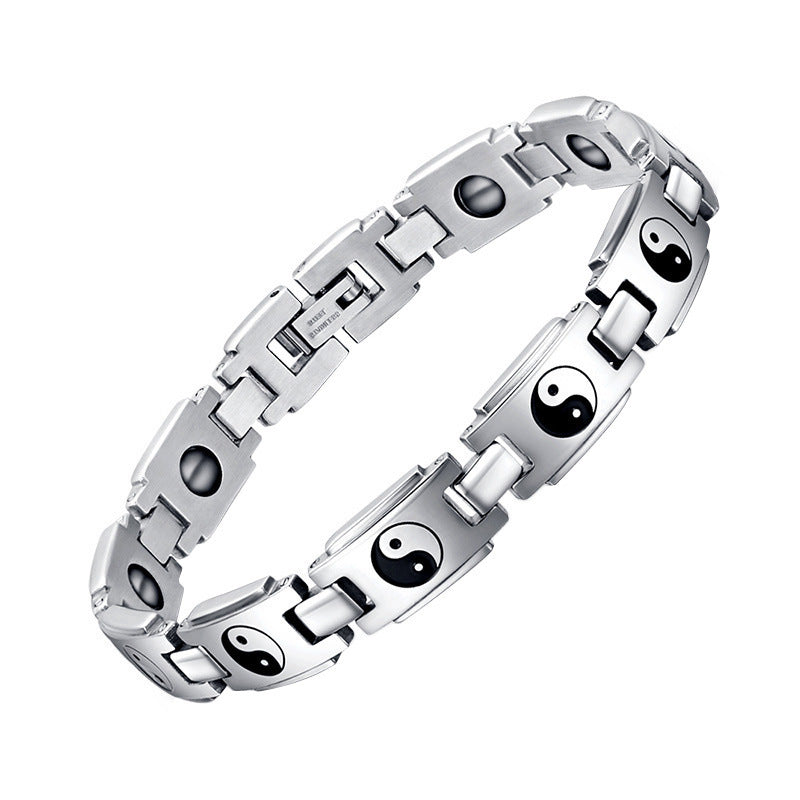 Tai Chi Titanium Steel Bracelet Jewelry For Men