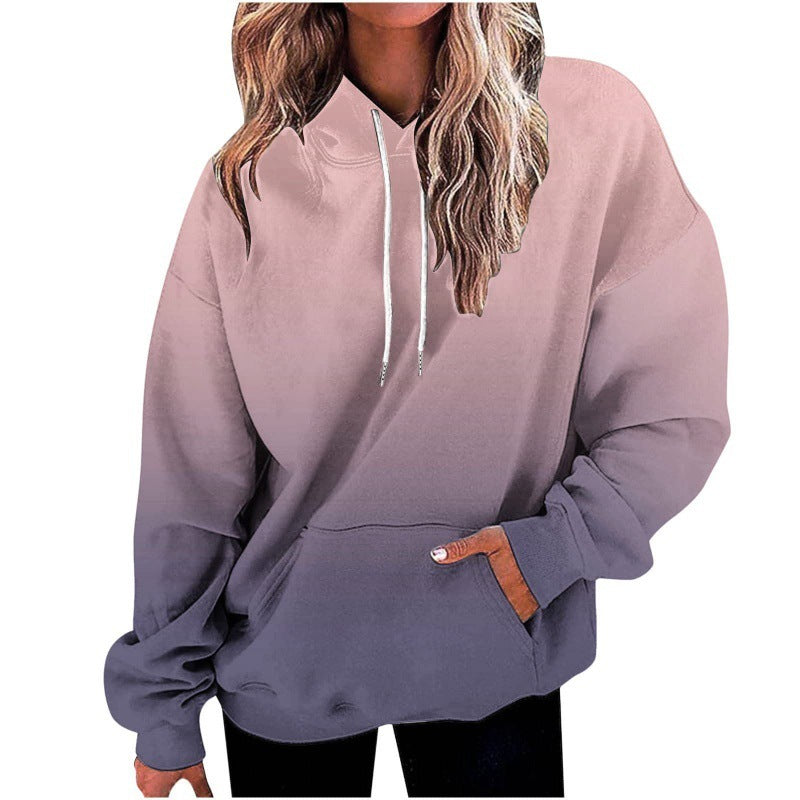 Women's Hooded Sweater Digital Printing