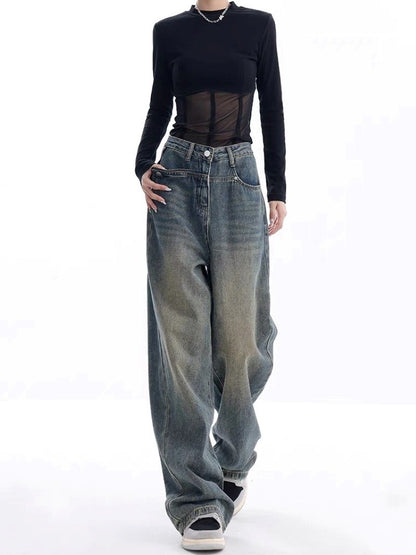 Fashionable New Retro Jeans For Women