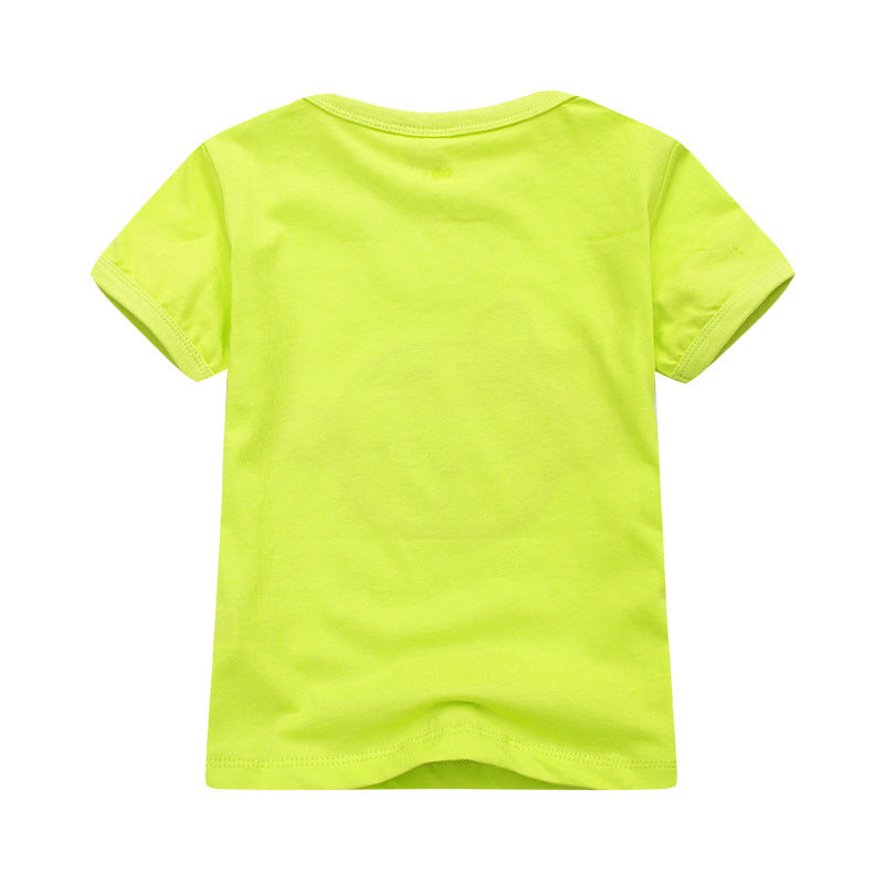 Children's Short-Sleeved T-Shirt Baby Short-Sleeved Shirt