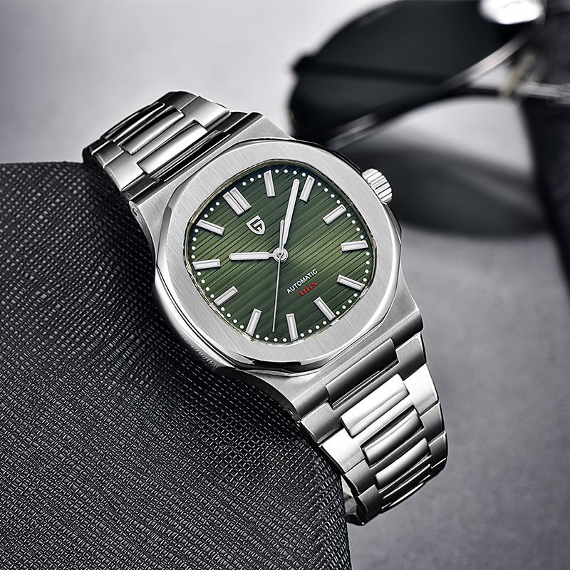 Simple Refined Steel Waterproof Calendar Men's Mechanical Watch