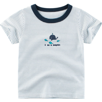 New boy short-sleeved T-shirt