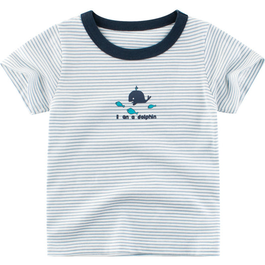 New boy short-sleeved T-shirt