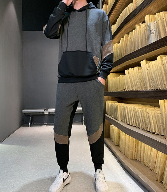 Hooded Sweater Casual Pants Sports And Leisure Two-Piece Set