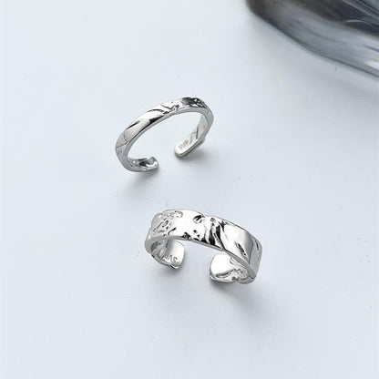 Cold Wind Special-interest Design Light Luxury Adjustable Crack Ring