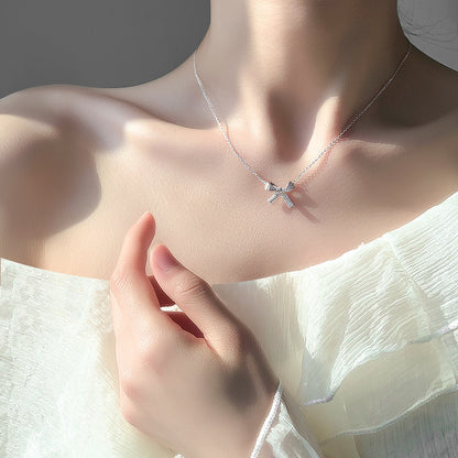 Women's Bow Necklace Graceful And Fashionable