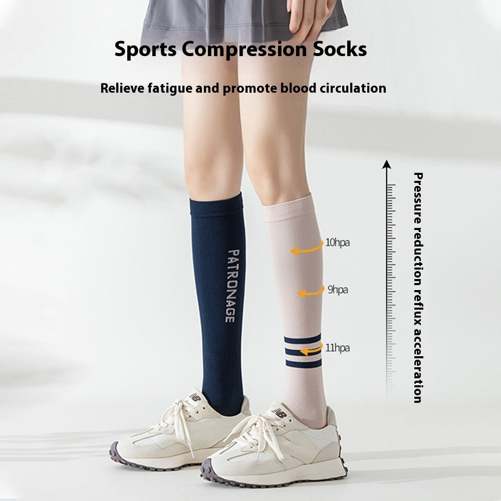 Fashionable All-match Stockings Fitness Calf Sports Cotton Socks