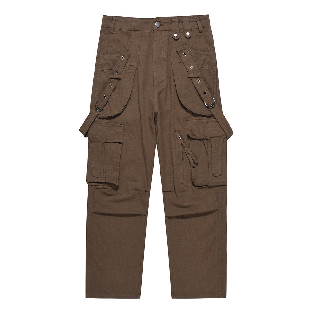 Multi-Pocket Workwear Tactical Pants Men's Outdoor