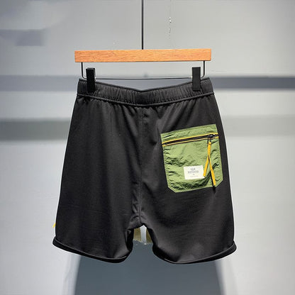 Summer Japanese Tether Casual Multicolor Pocket Shorts