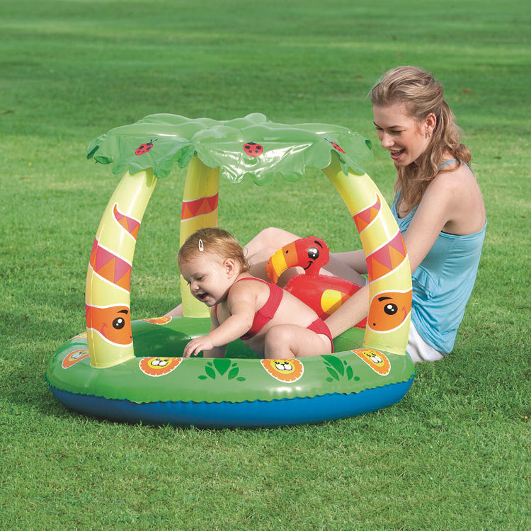 Anti-Sai Awning Inflatable Pool Swimming For Infants And Young Children Sand