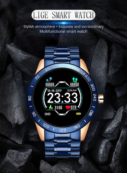 Steel belt multifunctional smart watch