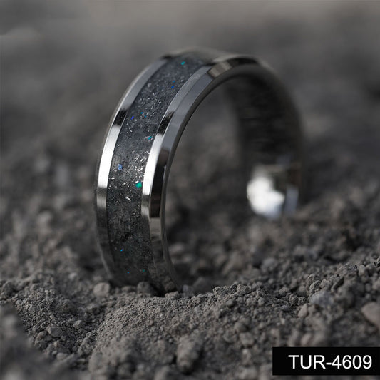 Fashion Luminous Powder Tungsten Gold Ring