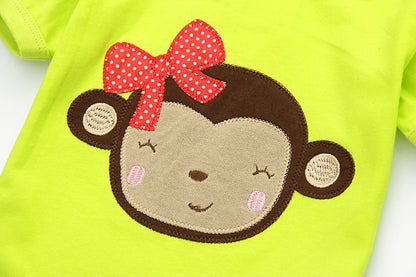 Children's Short-Sleeved T-Shirt Baby Short-Sleeved Shirt