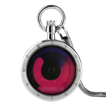 Multi-Color Personalized Creative Second Plate Snake-shaped Waist Chain Quartz Pocket Watch