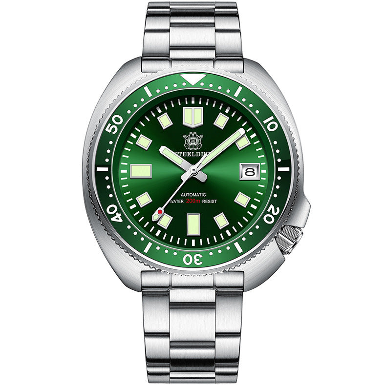 Steel Diving Watch Men's Mechanical Watch