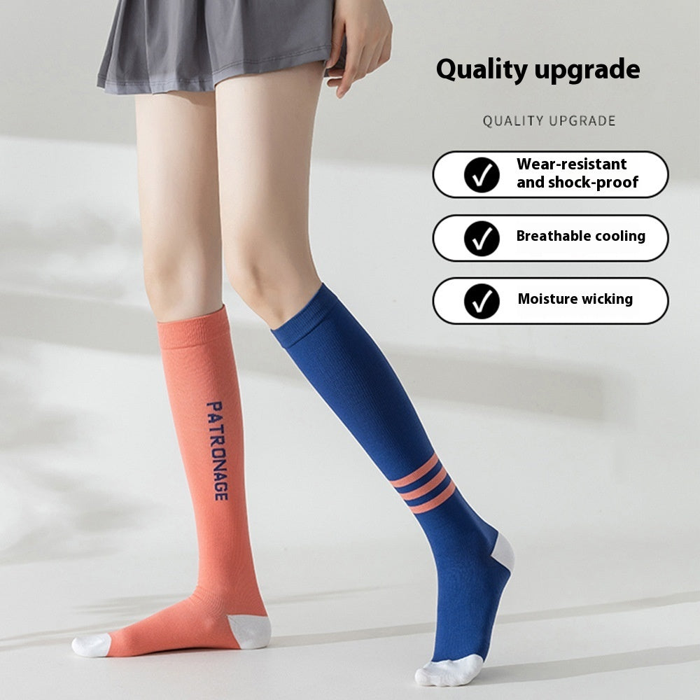 Fashionable All-match Stockings Fitness Calf Sports Cotton Socks