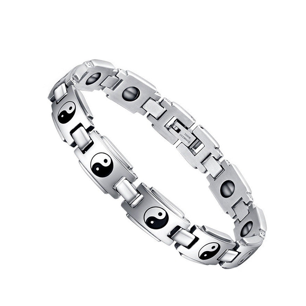 Tai Chi Titanium Steel Bracelet Jewelry For Men