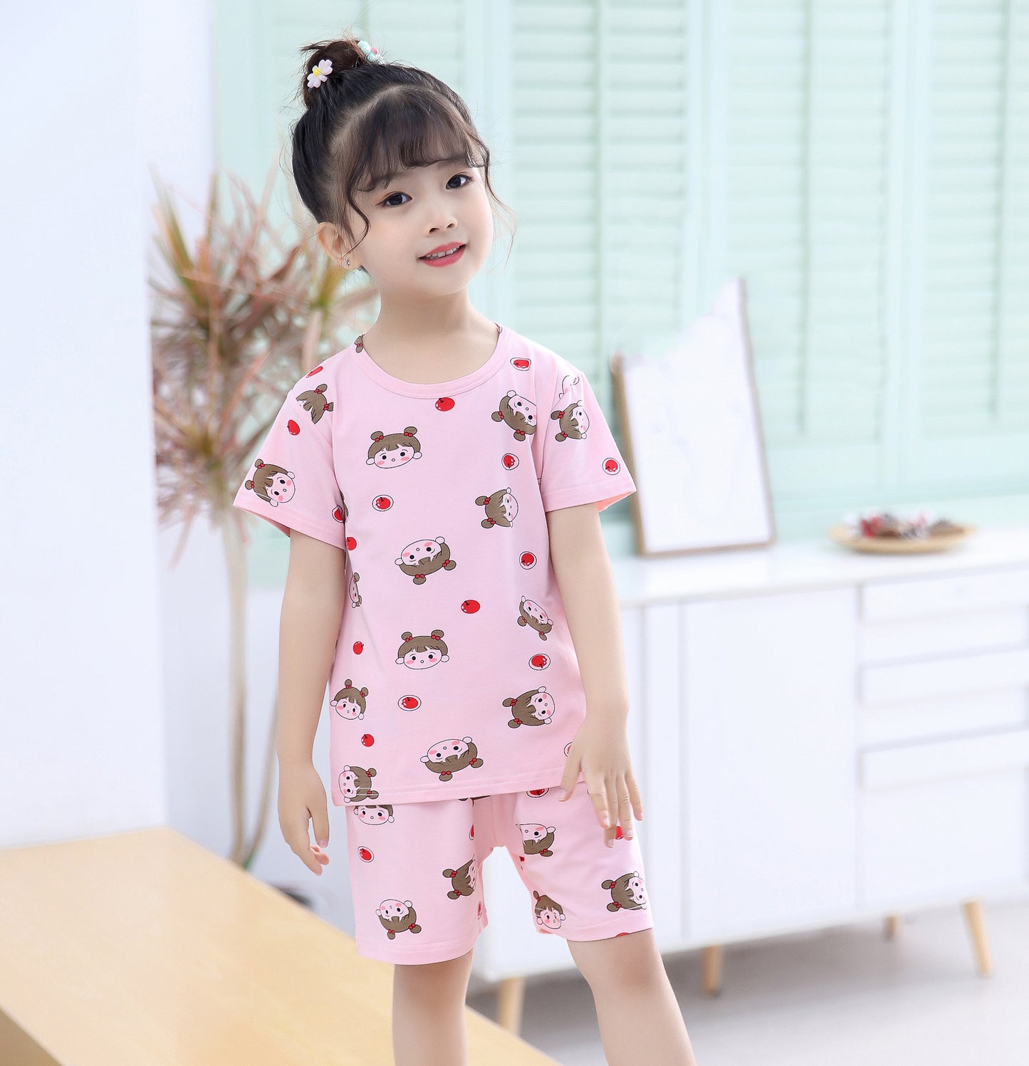 New Korean version of children's home wear and pajamas