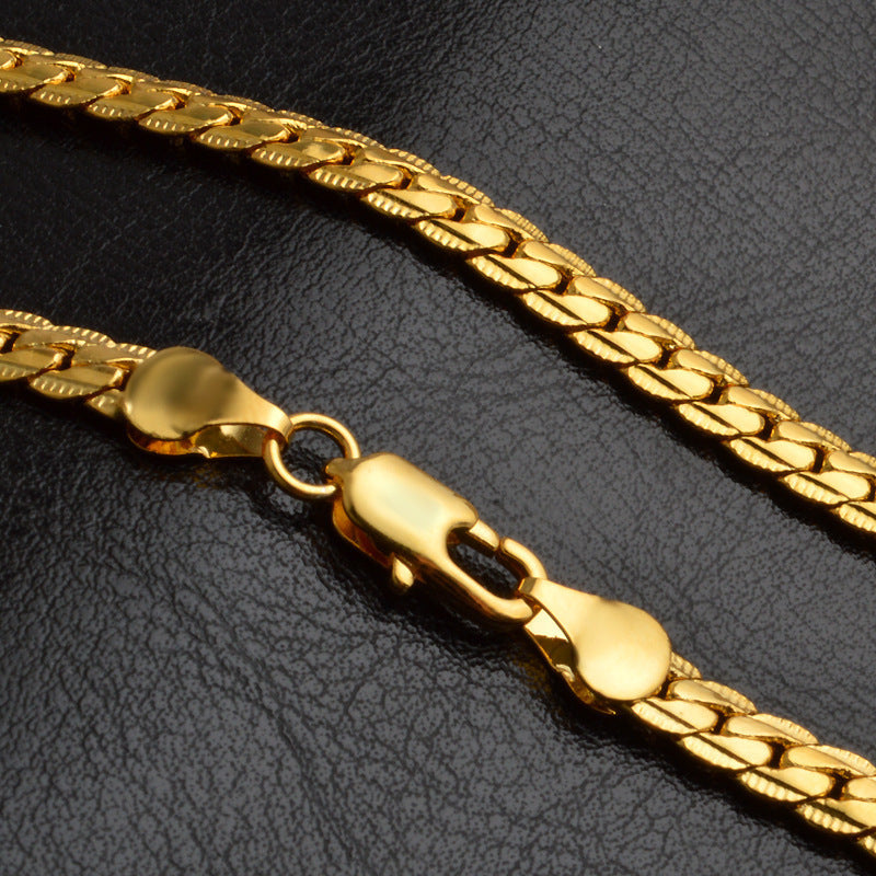 Gold-plated necklace