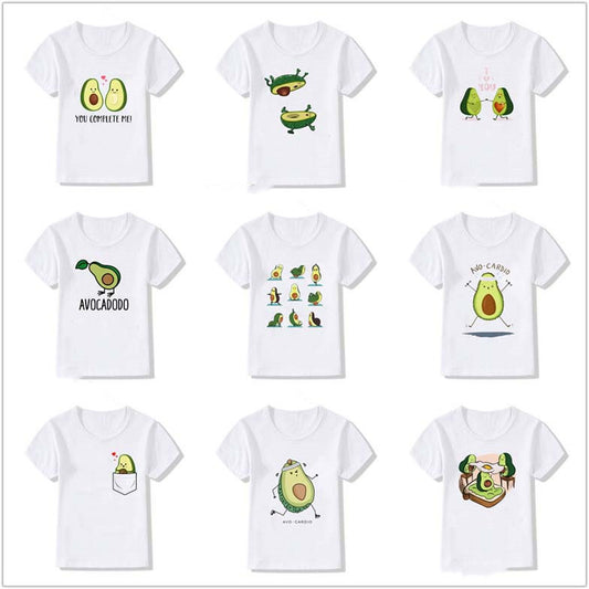 Kids Summer New Cute Vegan Boys Girls T Shirt