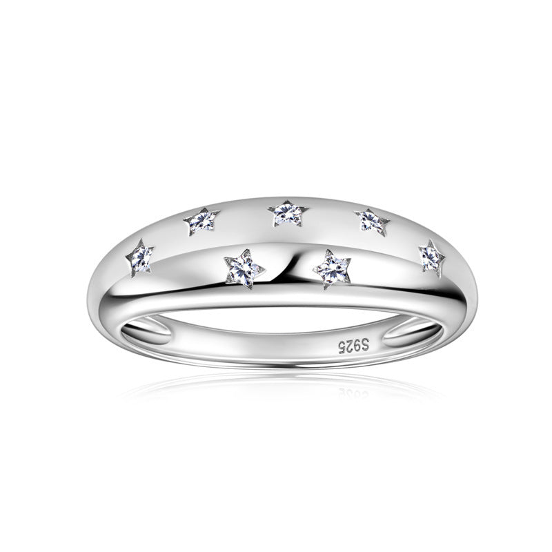 Women's Fashion Starry Diamond Ring